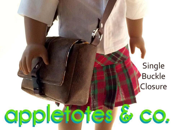 Messenger Bag Sewing Pattern for 18 Inch Dolls