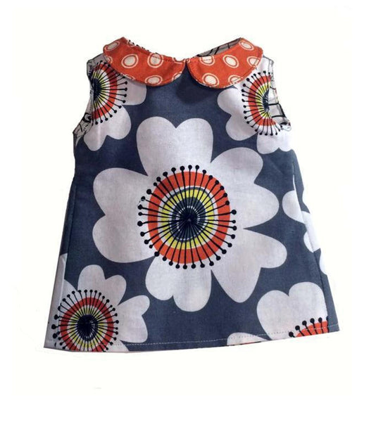 Free Mod Dress Sewing Pattern for 18 Inch Dolls