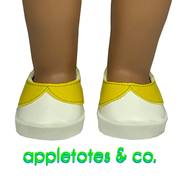 Oopsie Daisy Shoes Sewing Pattern for 18 Inch Dolls - SVG Files Included