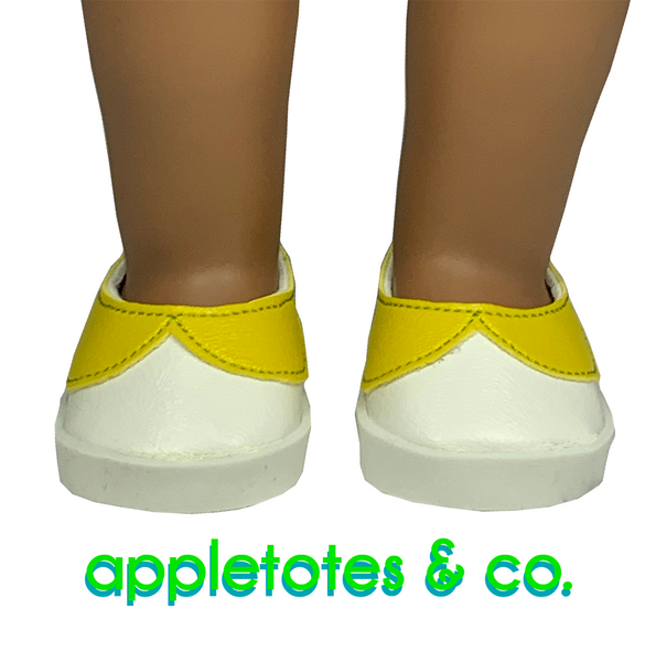Oopsie Daisy Shoes ITH Embroidery Patterns for 18" Dolls