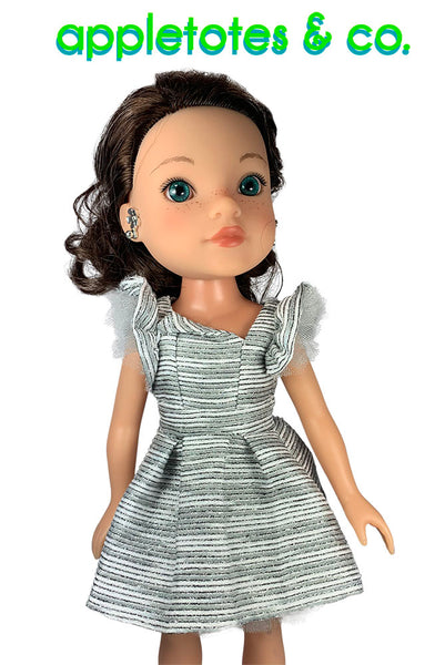Party Dress Sewing Pattern for 14.5 Inch Dolls
