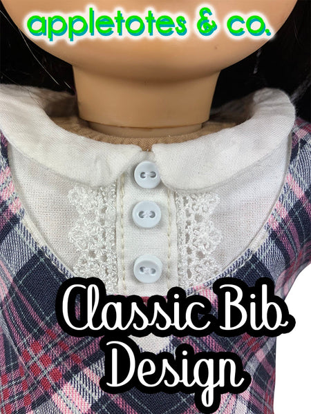 Prep School Uniform Sewing Pattern for 18 Inch Dolls