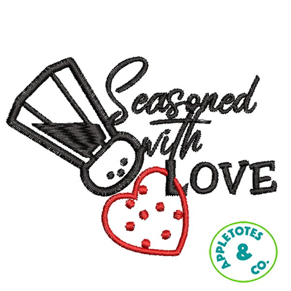 Seasoned with Love Machine Embroidery File for 18" Dolls