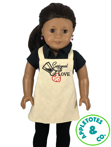Seasoned with Love Machine Embroidery File for 18" Dolls