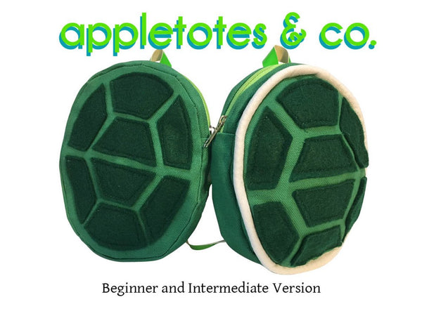 Turtle Backpack Sewing Pattern for 18 Inch Dolls