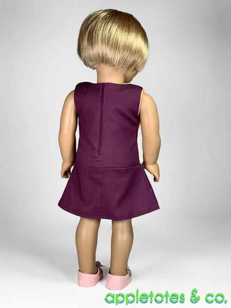 Abeline Dress 18 Inch Doll Sewing Pattern