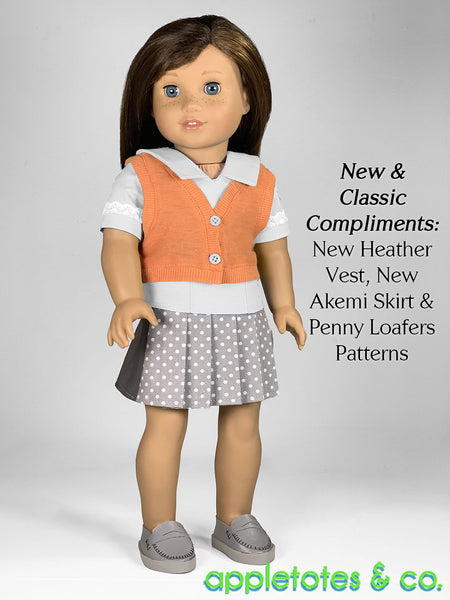 Adee Blouse 18 Inch Doll Sewing Pattern