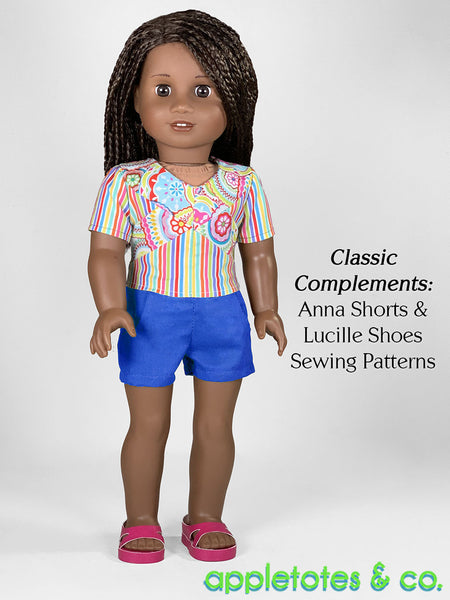 Aida Top 18 Inch Doll Sewing Pattern