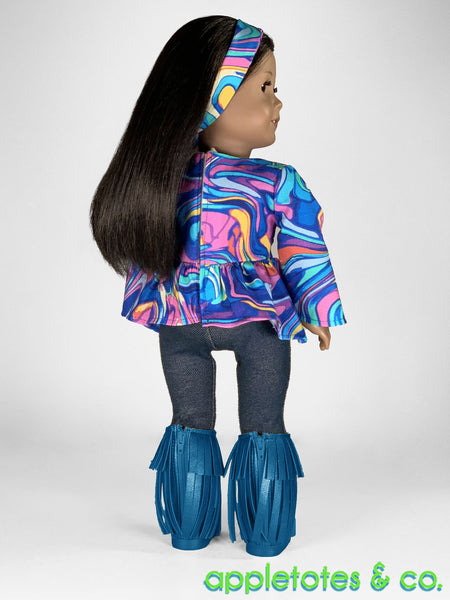 Alanis Top 18 Inch Doll Sewing Pattern