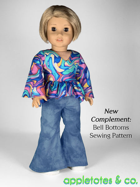 Alanis Top 18 Inch Doll Sewing Pattern