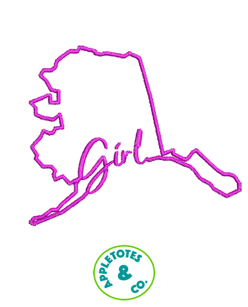 Alaska Girl Machine Embroidery File for 18 Inch Dolls