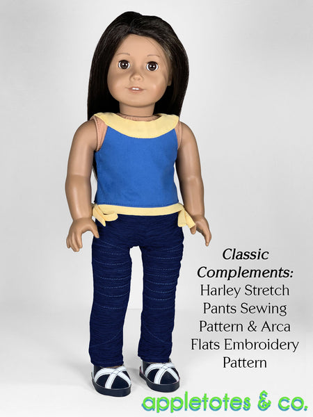 Twiggy 60s Combo 18 Inch Doll Sewing Pattern