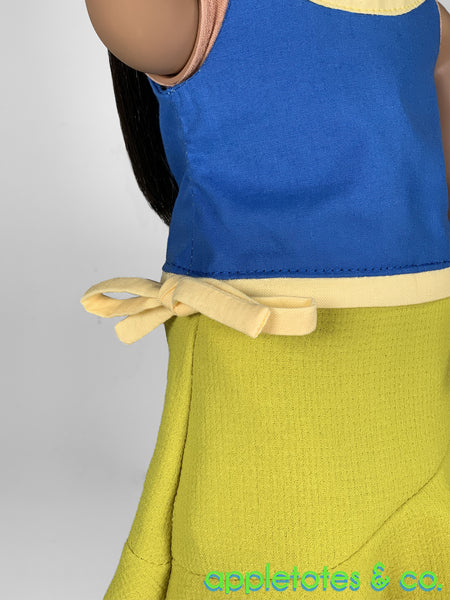 Twiggy 60s Combo 18 Inch Doll Sewing Pattern
