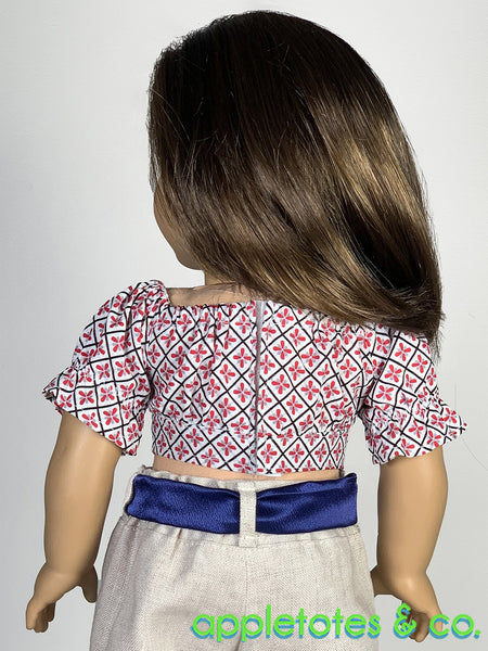 Amy Top 18 Inch Doll Sewing Pattern