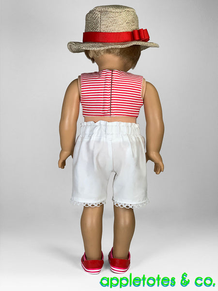Angie Shorts 18 Inch Doll Sewing Pattern