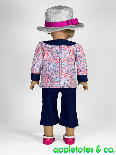 Ashley Tunic 18 Inch Doll Sewing Pattern