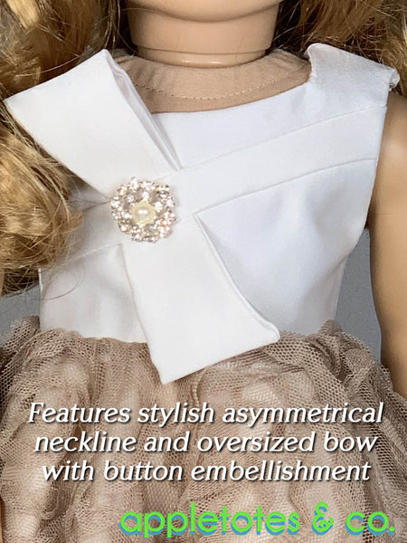 Astoria Gown 18 Inch Doll Sewing Pattern