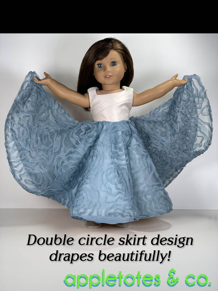 Astoria Gown 18 Inch Doll Sewing Pattern