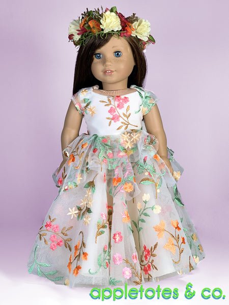 Audrey Gown 18 Inch Doll Sewing Pattern
