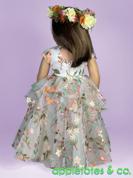 Audrey Gown 18 Inch Doll Sewing Pattern