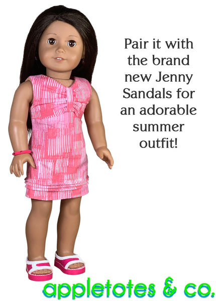 Avery Dress Sewing Pattern for 18 Inch Dolls