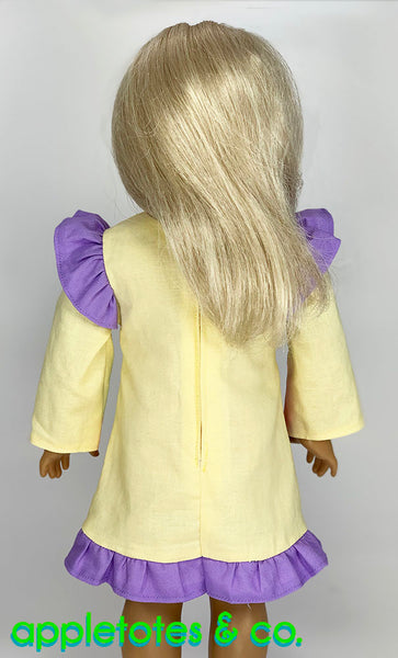 Casey Play Dress Sewing Pattern for 18 Inch Dolls