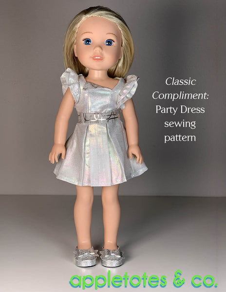 No-Sew Bella Shoes 14 Inch Doll Pattern - SVG Files Included