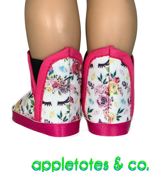 Bristol Boots 18 Inch Doll Sewing Pattern - SVG Files Included