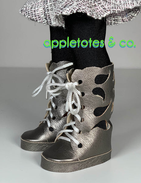 No-Sew Butterfly Boots 14 Inch Doll Pattern with SVG Files Included