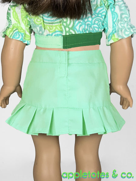 Camden Skirt 18 Inch Doll Sewing Pattern