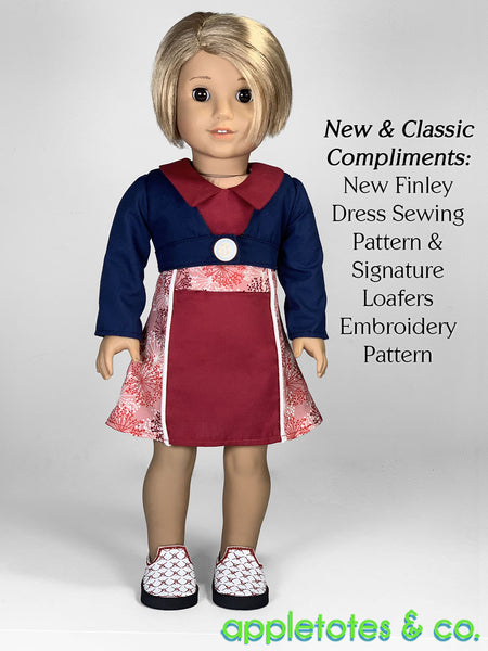 Candace Cropped Jacket 18 Inch Doll Sewing Pattern