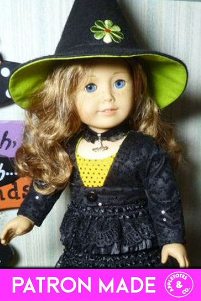 Candace Cropped Jacket 18 Inch Doll Sewing Pattern