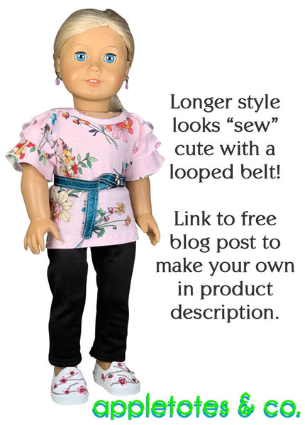 Carly Shirt 18 Inch Doll Sewing Pattern
