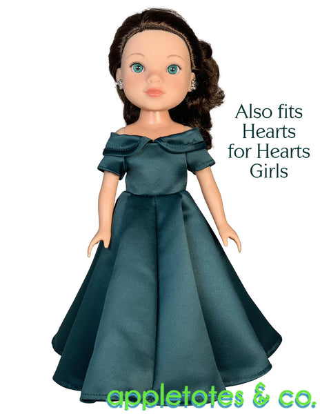 Carolina Gown 14 Inch Doll Sewing Pattern