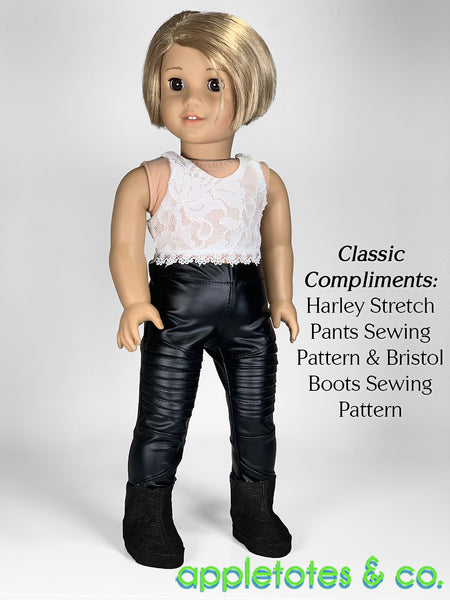 Carrie Halter Top 18 Inch Doll Sewing Pattern