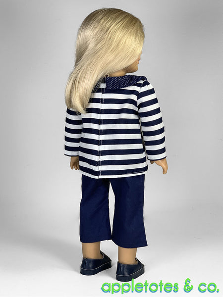 Catalina Blouse 18 Inch Doll Sewing Pattern