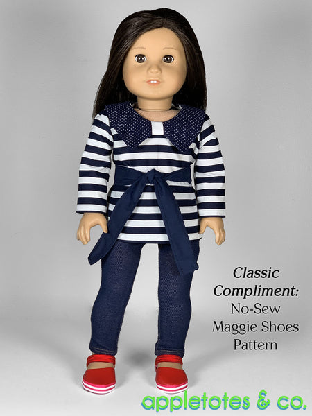 Catalina Blouse 18 Inch Doll Sewing Pattern