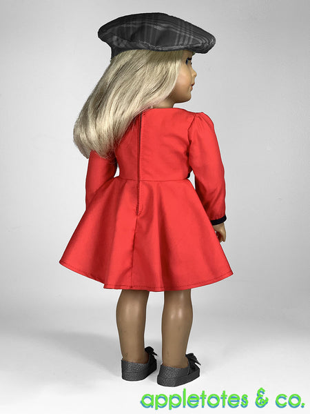 Charlene Dress 18 Inch Doll Sewing Pattern