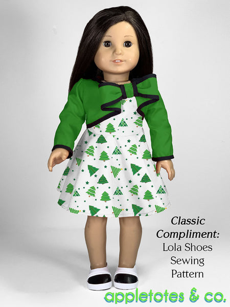 Charlene Dress 18 Inch Doll Sewing Pattern