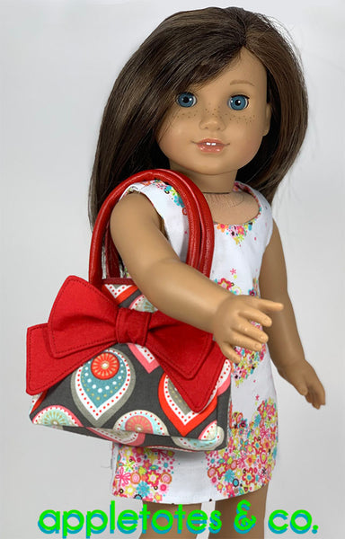 Charlotte Handbag Sewing Pattern for 18 Inch Dolls