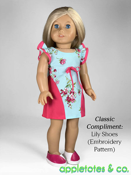 Darlene Dress 18 Inch Doll Sewing Pattern