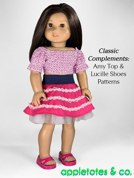 Debbie Skirt 18 Inch Doll Sewing Pattern