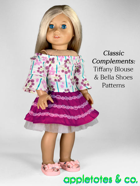 Debbie Skirt 18 Inch Doll Sewing Pattern