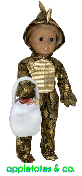 Dinosaur Costume Sewing Pattern for 18 Inch Dolls
