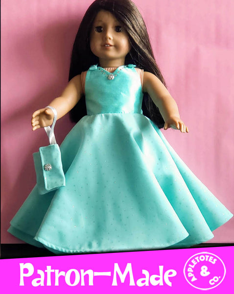 Ella Dress Sewing Pattern for 18" Dolls