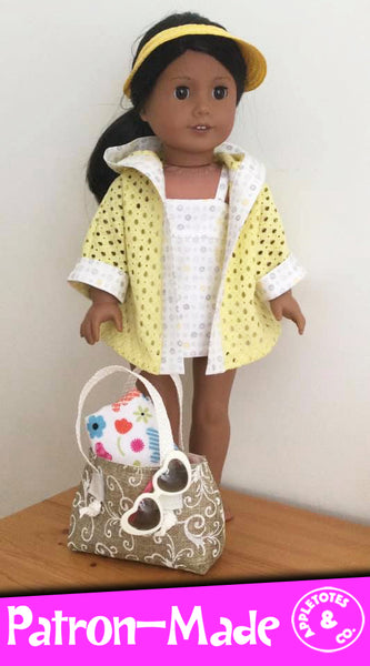 Free No-Sew Sports Visor Pattern for 18 Inch Dolls