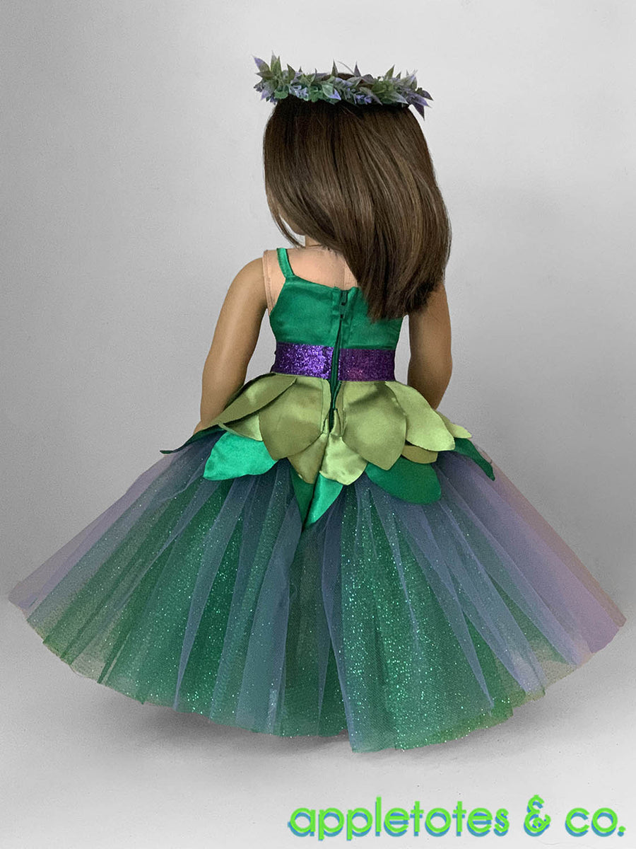 Garden Fairy Costume 18 Inch Clothes Doll Pattern | Appletotes & Co.