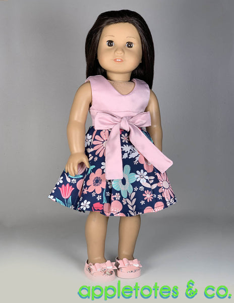 Georgina Dress 18 Inch Doll Sewing Pattern