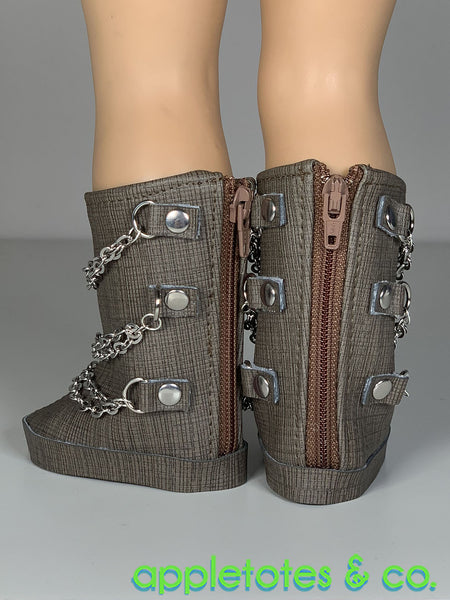 Gisele Boots 18 Inch Doll Sewing Pattern - SVG Files Included