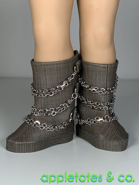 Gisele Boots 18 Inch Doll Sewing Pattern - SVG Files Included